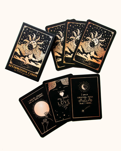 Dreamy Moons Affirmation Cards by Annie Tarasova