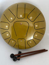 Load image into Gallery viewer, Tongue Drum - Gold 10&quot;
