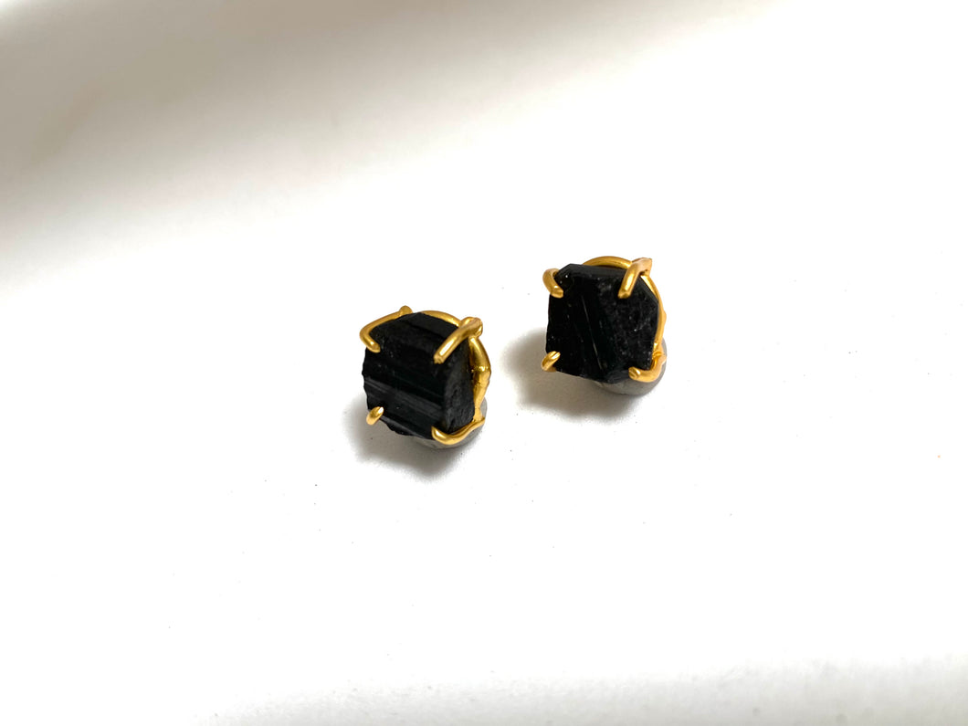 Black Tourmaline Earrings