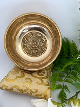 Load image into Gallery viewer, Brass Singing bowl on white background
